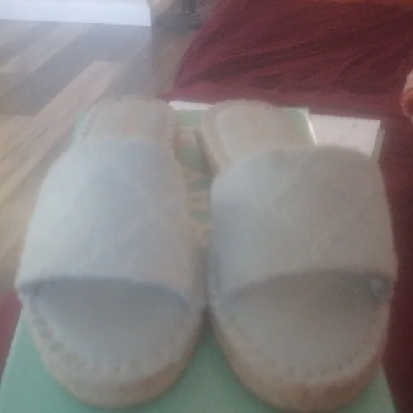 Aldo Light Blue Sandals - Picture 1 of 1